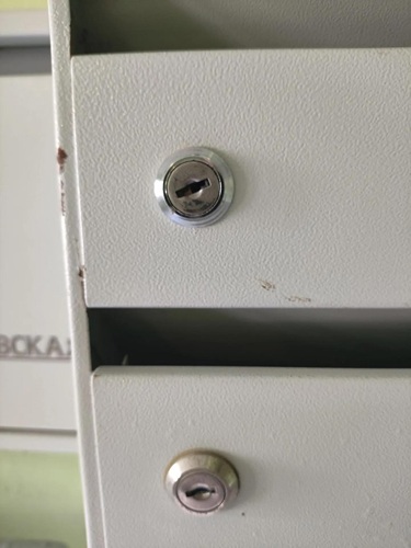 Установка почтового замка
